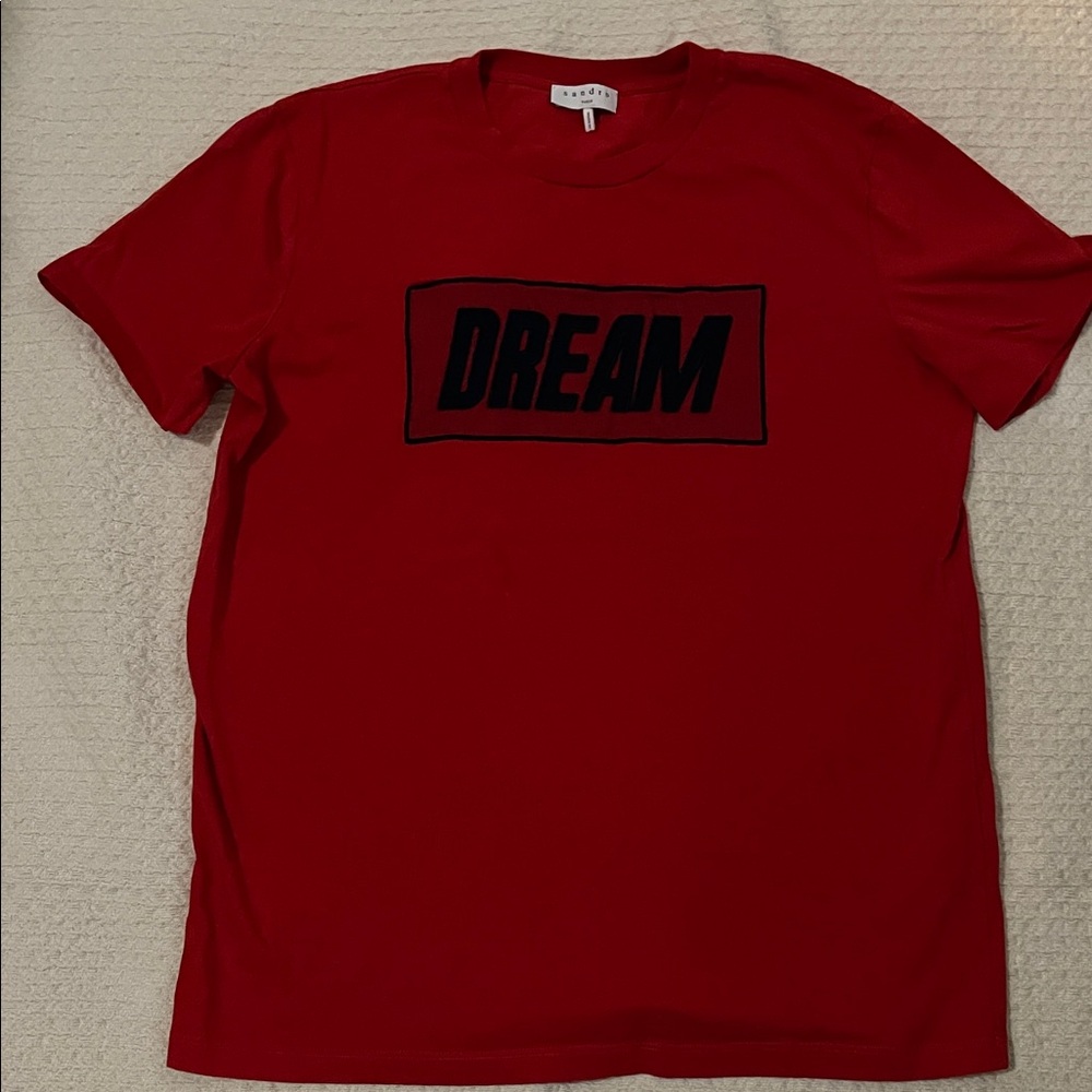 Sandro Vibrant Red DREAM Tee